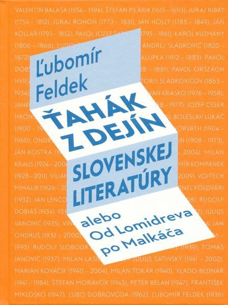 Feldek: Ťahák z dejín slovenskej literatúry (obálka)