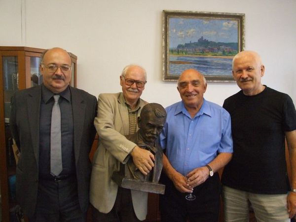 Zľava: Ján Bábik, Anton Baláž, Rudolf Dobiáš, Štefan Kuzma
