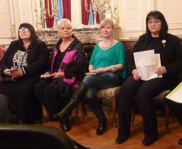 Miroslava Vallová, Jeanine Baude, Eva Lukáčová a Dana Podracká