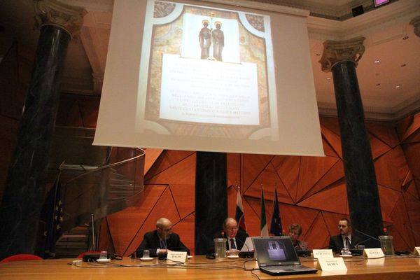 Seminár o cyrilometodskej misii v talianskom parlamente