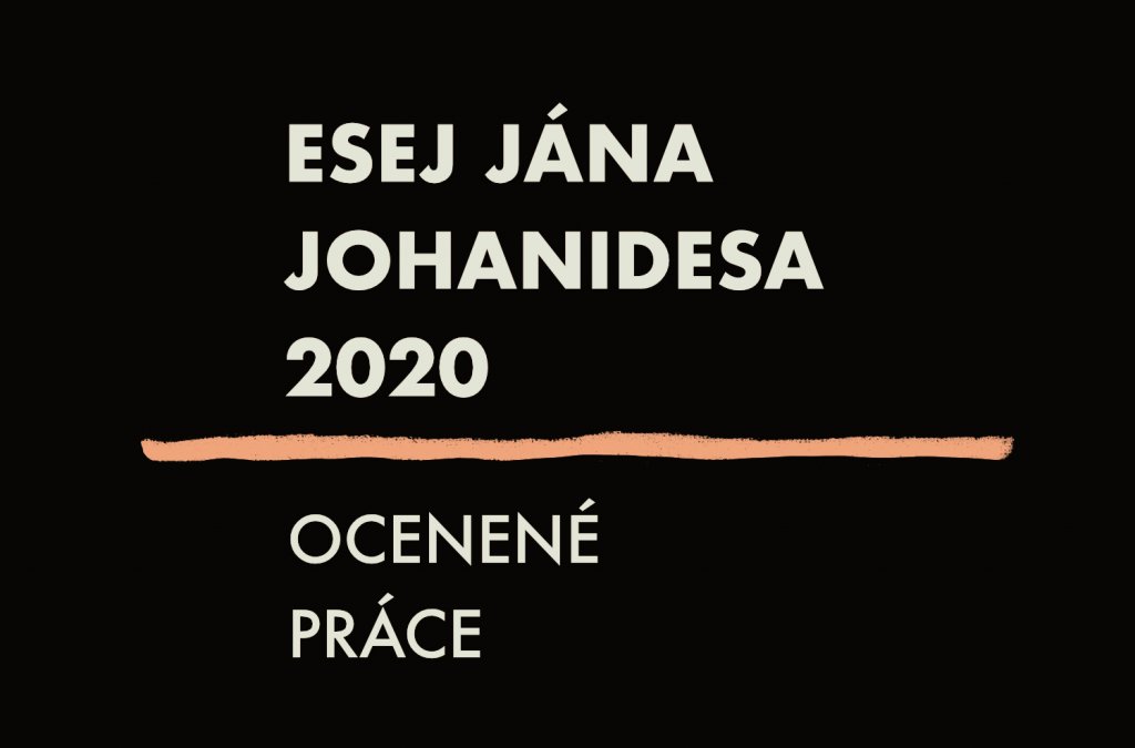 3. miesto v súťaži Esej Jána Johanidesa 2020