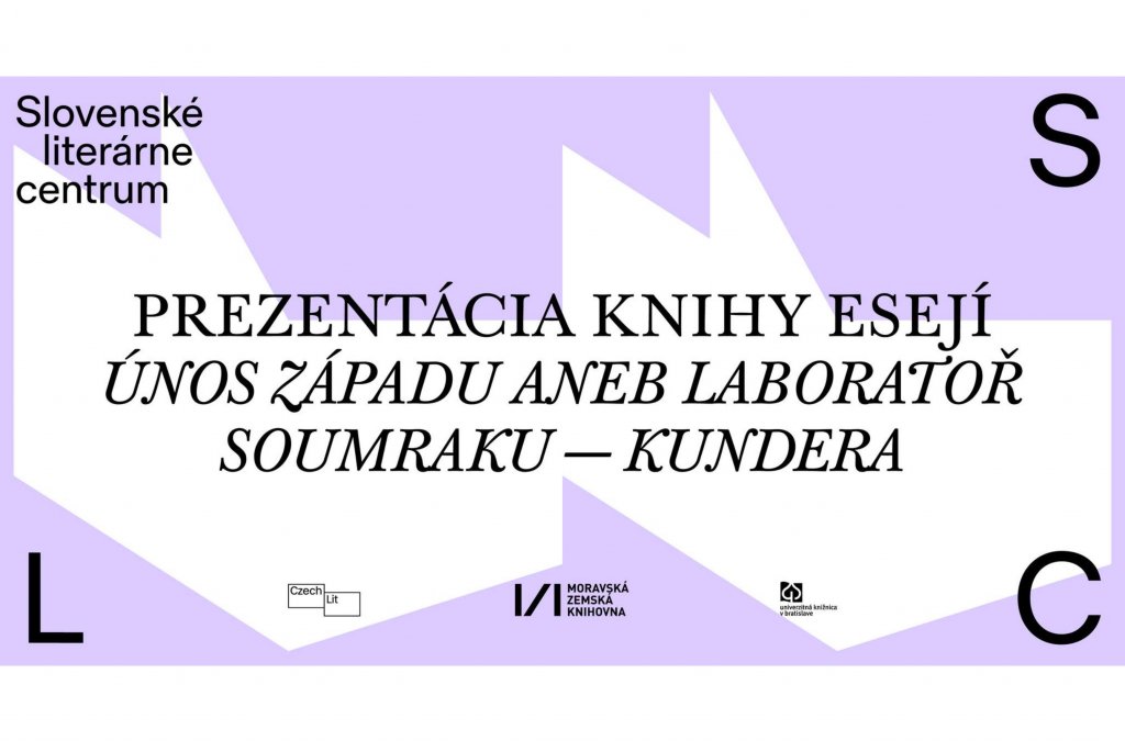 Slovenské literárne centrum predstaví knihu Milana Kunderu: Únos Západu aneb laboratoř soumraku