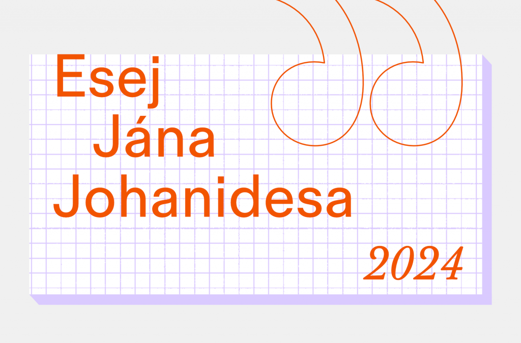 Prinášame víťazný text súťaže Esej Jána Johanidesa 2024